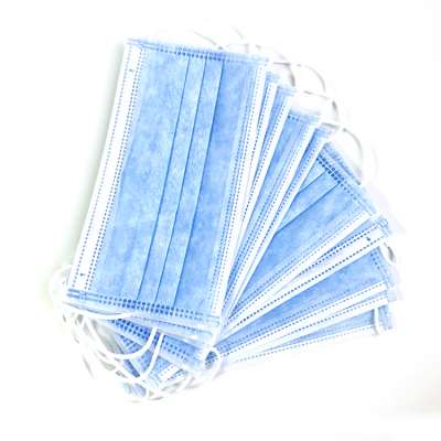 3 Ply Tie Face Mask Disposable Earloop