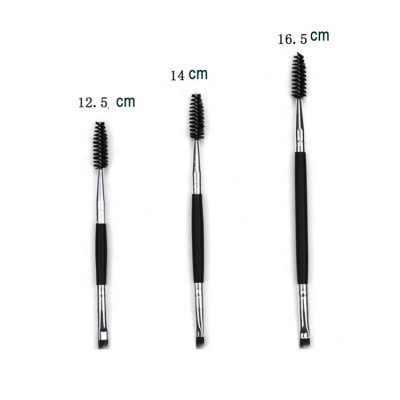 New Popular Double Head Eyebrow Brush with Eyeshadow brush Beauty Care eye Brushes Makeup