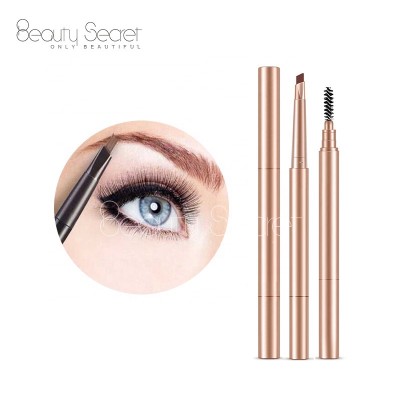 Your own brand Makeup eyebrow gold eyebrow pencil with black eyebrow brush