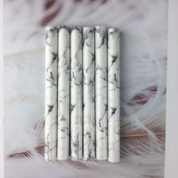 Beauty marble design 6colors vegan cruelty free waterproof eyebrow pencil with brush with good quality